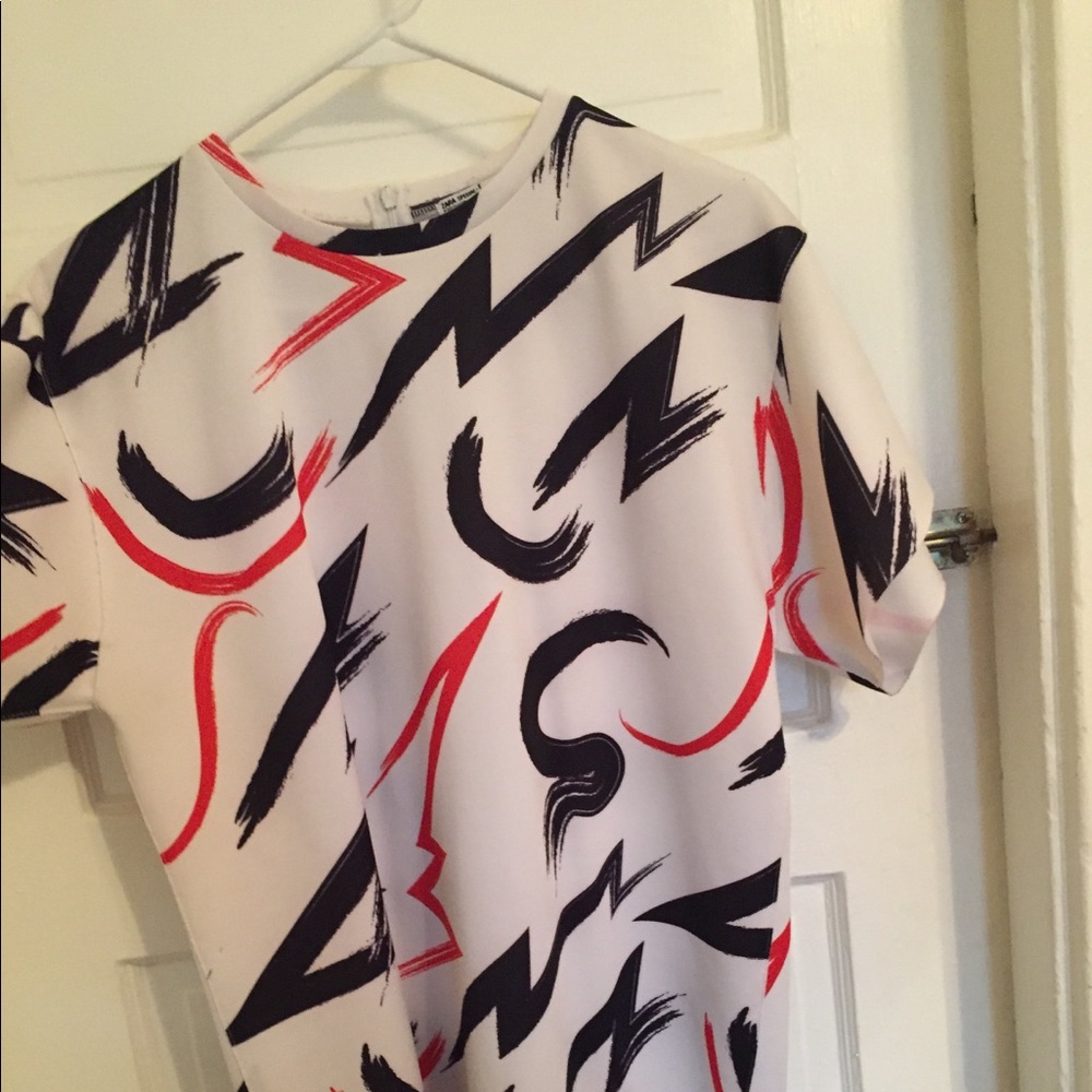Printed Shirt dress